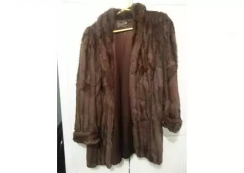 Ladies mink coat